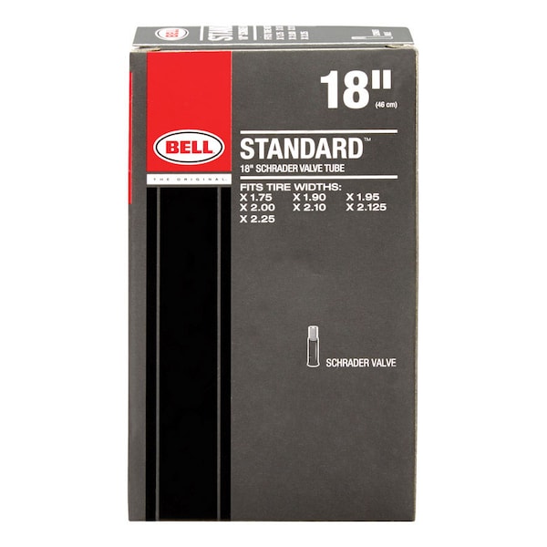 Bell Sports 18 in. Rubber Bicycle Inner Tube 1 pk 7015356 - main